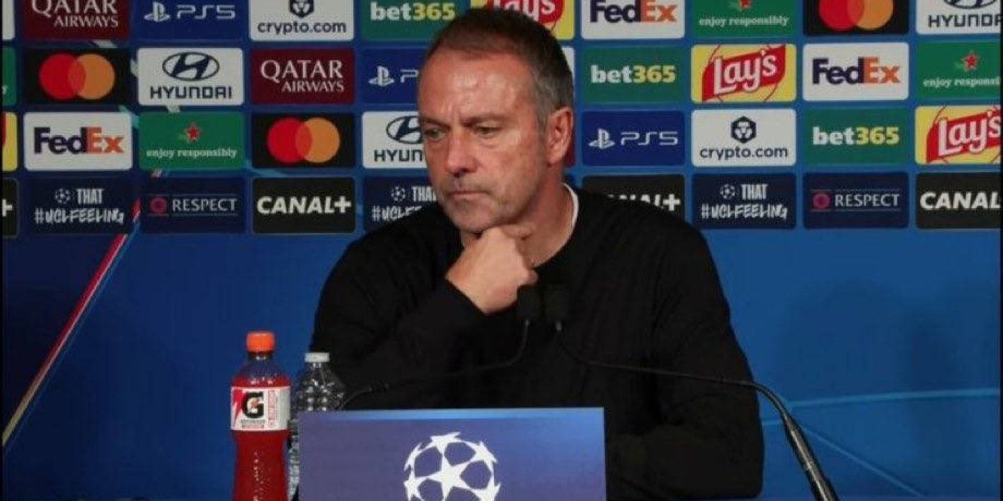 Hansi Flick reacts to Barcelona’s Defeat Against PSG